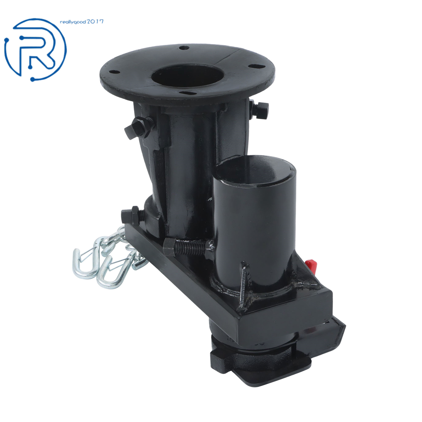 Fifth Wheel to Gooseneck Adapter w/ 7-1/2″ Offset C5G X 12”-16″ For RV Trailer