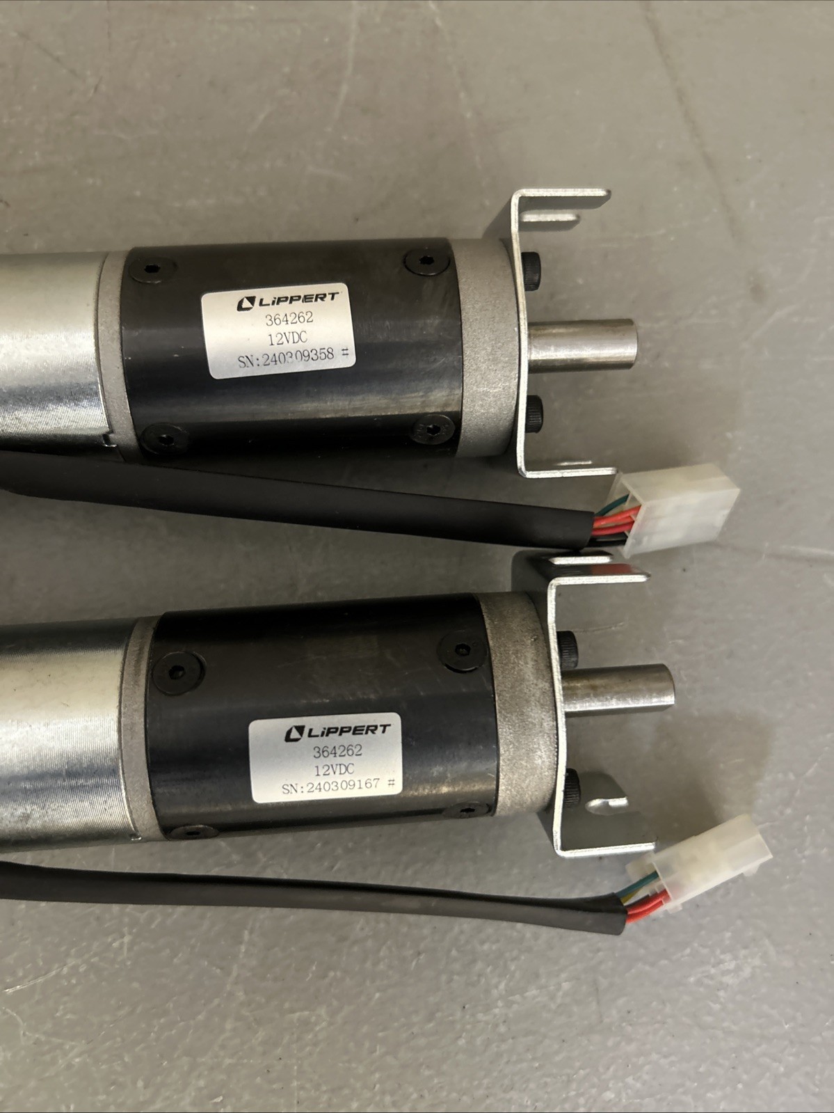 Original/OEM Lippert 364262 RV SlimRack InWall Slide-Out Motors Brake-42mm (2)