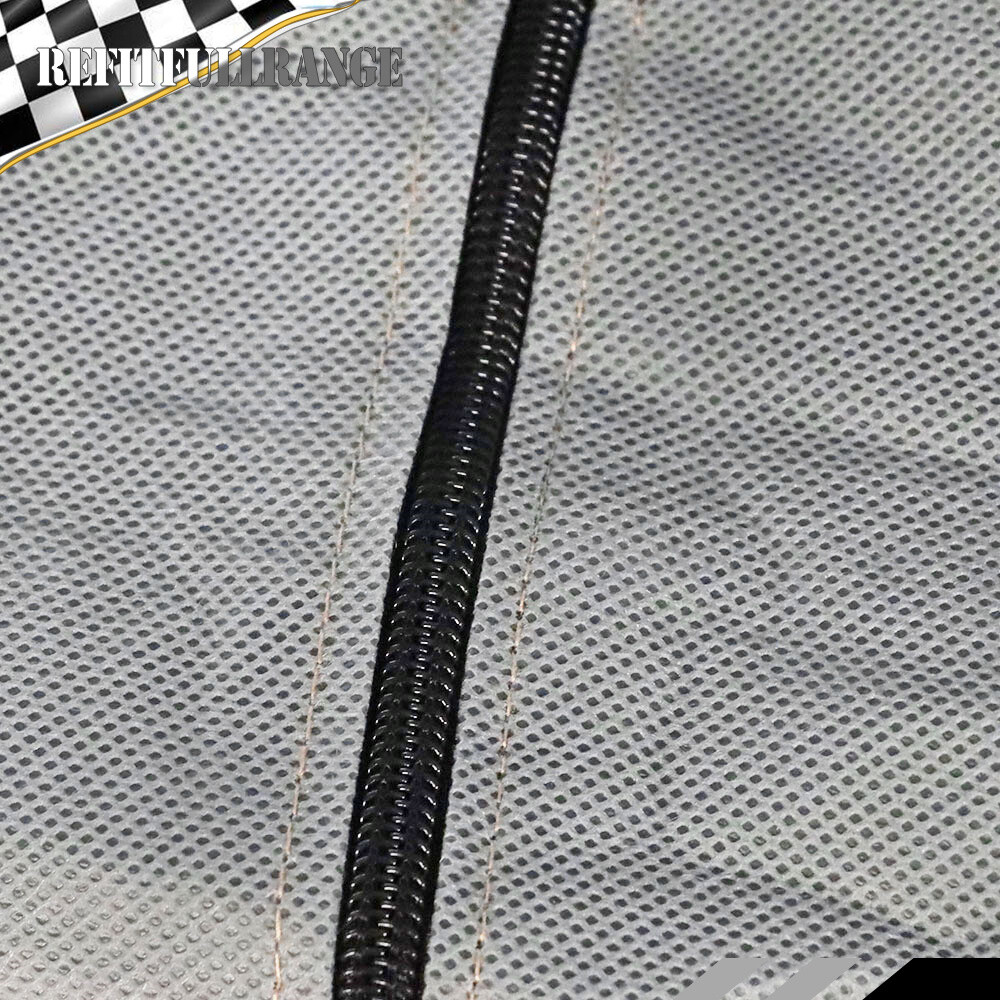 Non-Woven Fabric Travel Trailer RV Cover Windproof Anti-Dust For Camper 18′-33′
