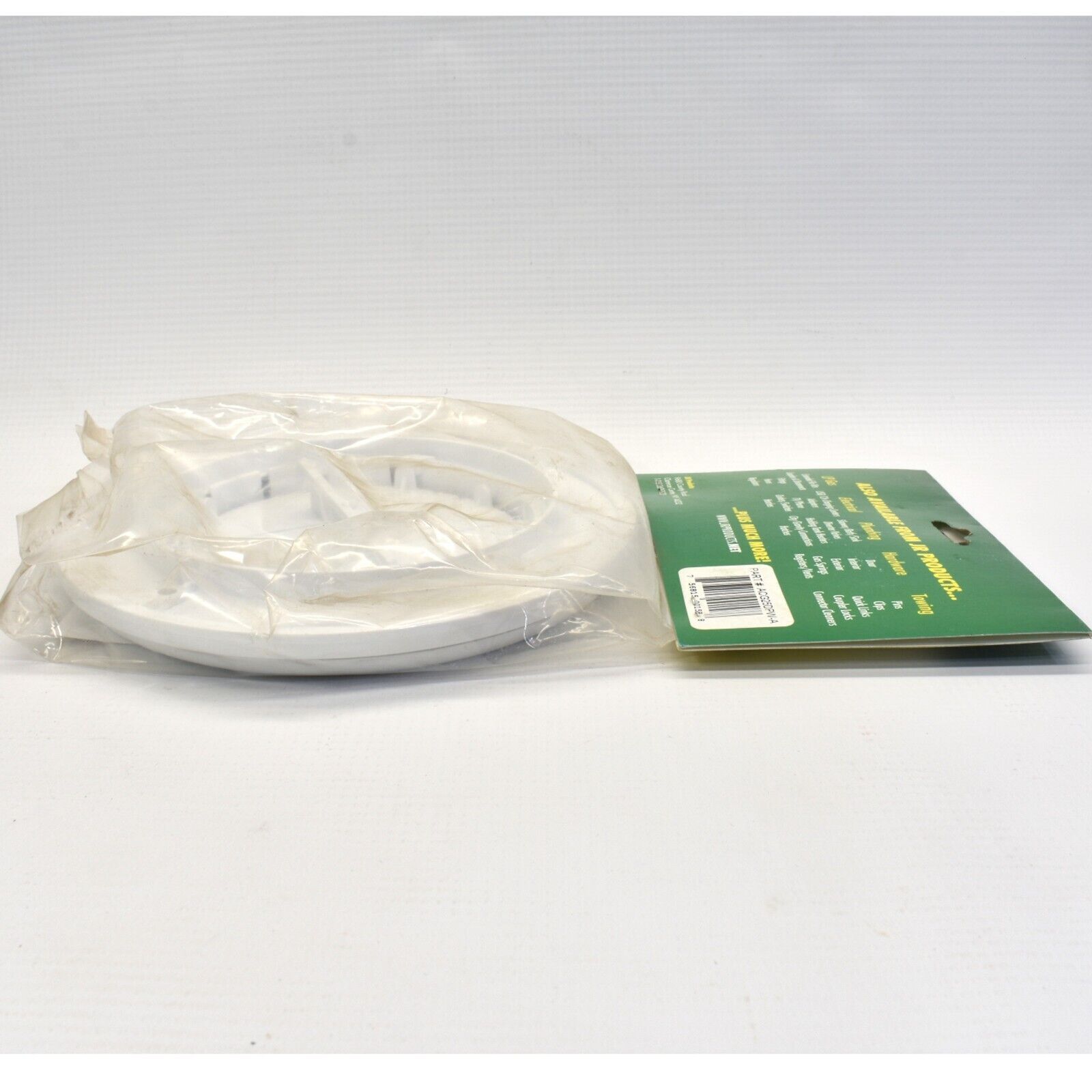 RV Camper JR Products ACG25DPW-A Polar White Snap-On Ceiling Vent .25″ Collar