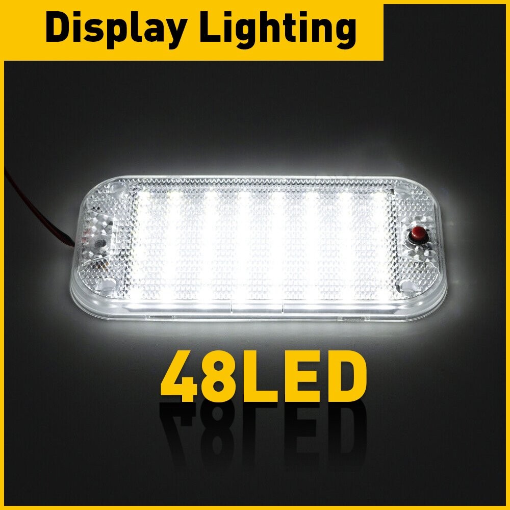 12V Led RV Ceiling Dome Light Interior RV for Lighting Trailer Camper 2 set USA