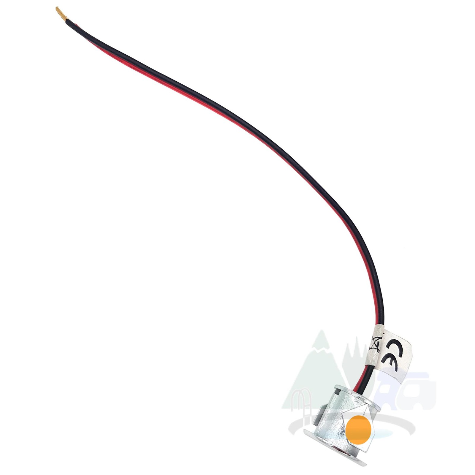 MINI SPOT LIGHT WARM WHITE SMALL LED 12 VOLT MOTORHOME CAMPERVAN CARAVAN BOAT