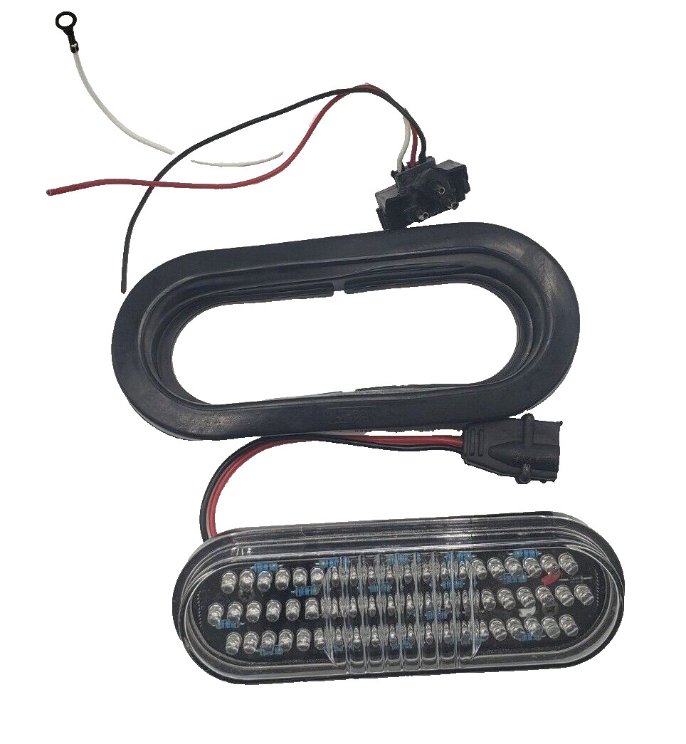 New Super Bright LED 6″ Oval Lights, Stop, Tail and Turn Light – Grommet Mount