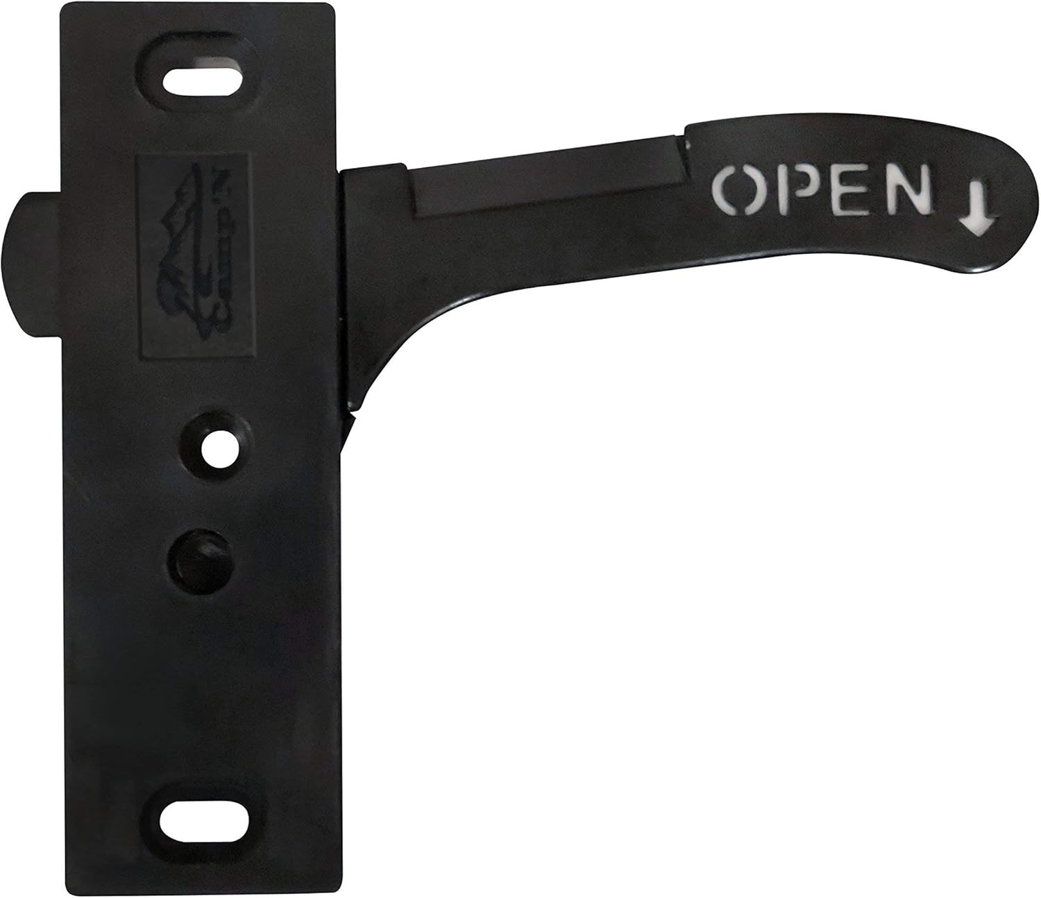 Quality RV Screen Door Latch – Right Hand, Durable Plastic & Metal Finish