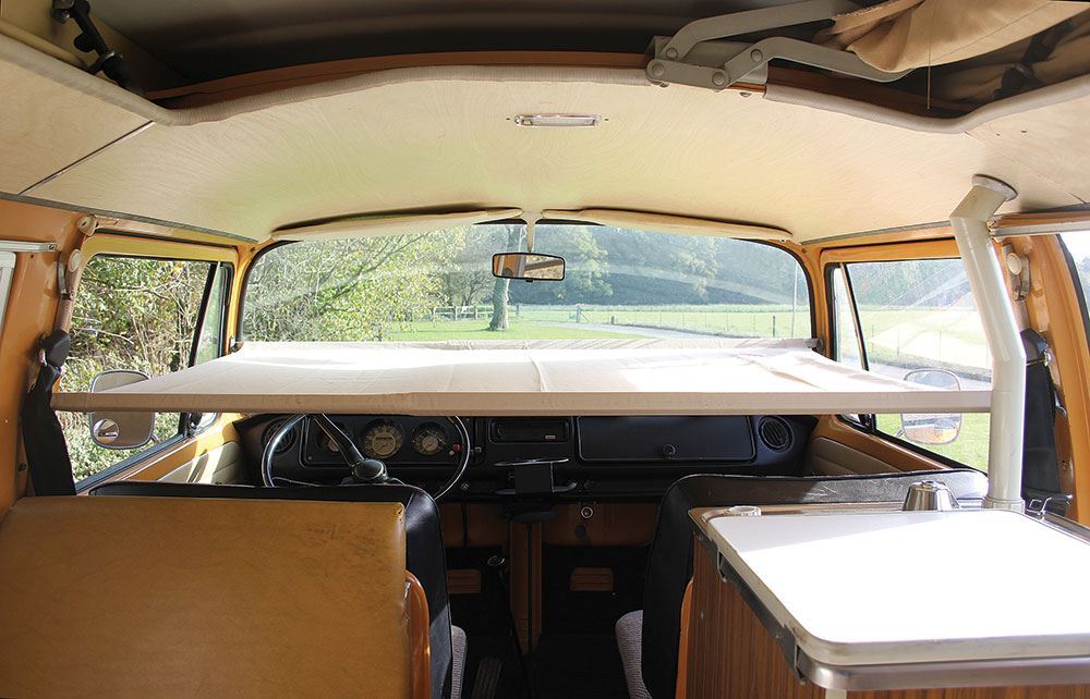Just Kampers Cab Child Bunk Bed and Storage Furniture VW T2 Bay 1967–1979