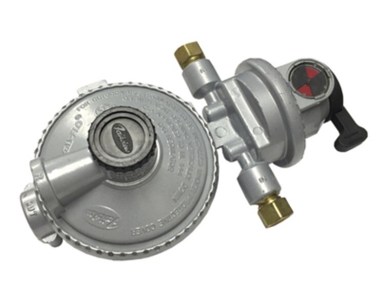 US Hardware G-106C Steel RV LP Propane Changeover Regulator