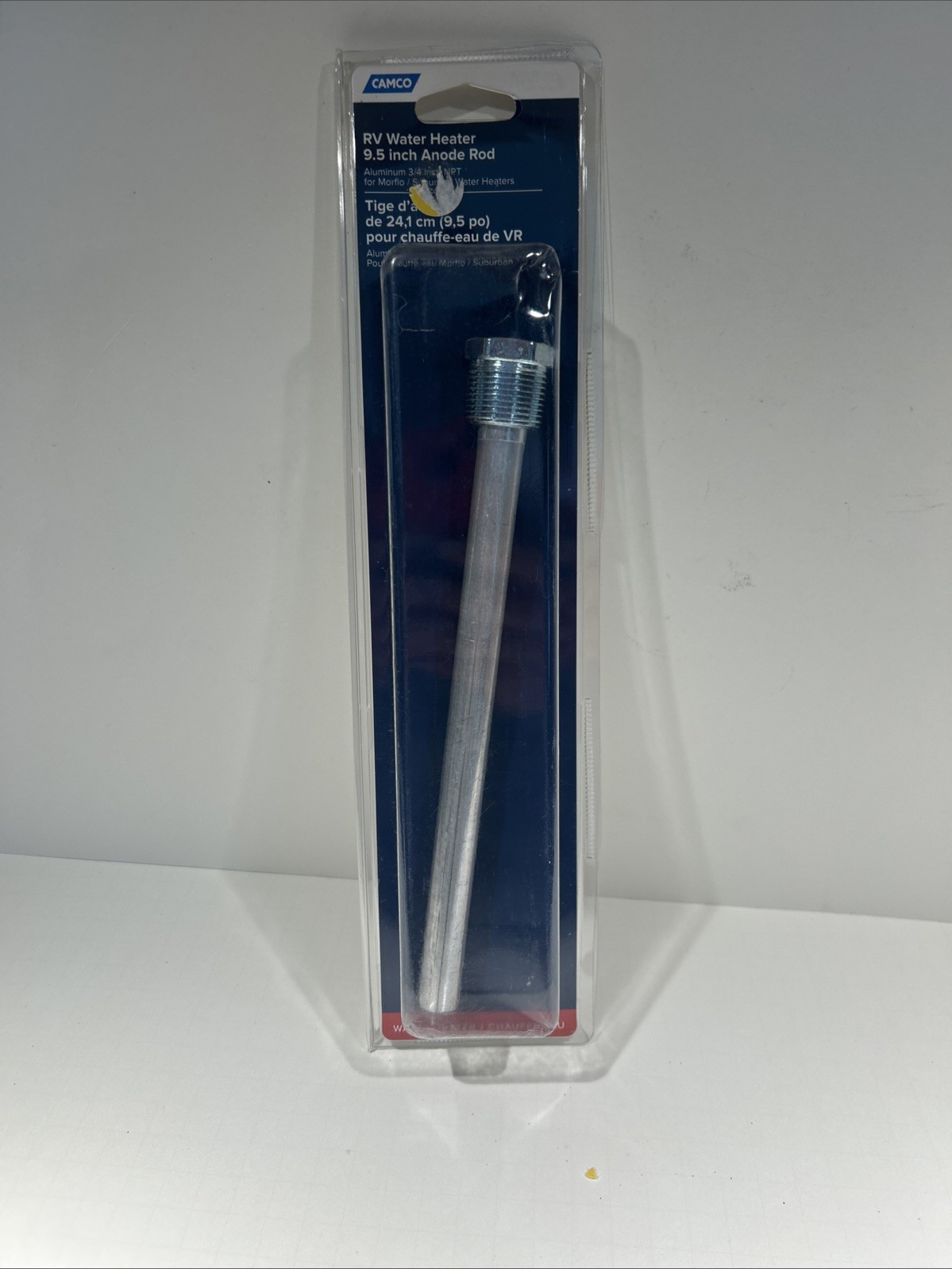 Camco RV Water Heater 9.5 in Anode Rod 893457