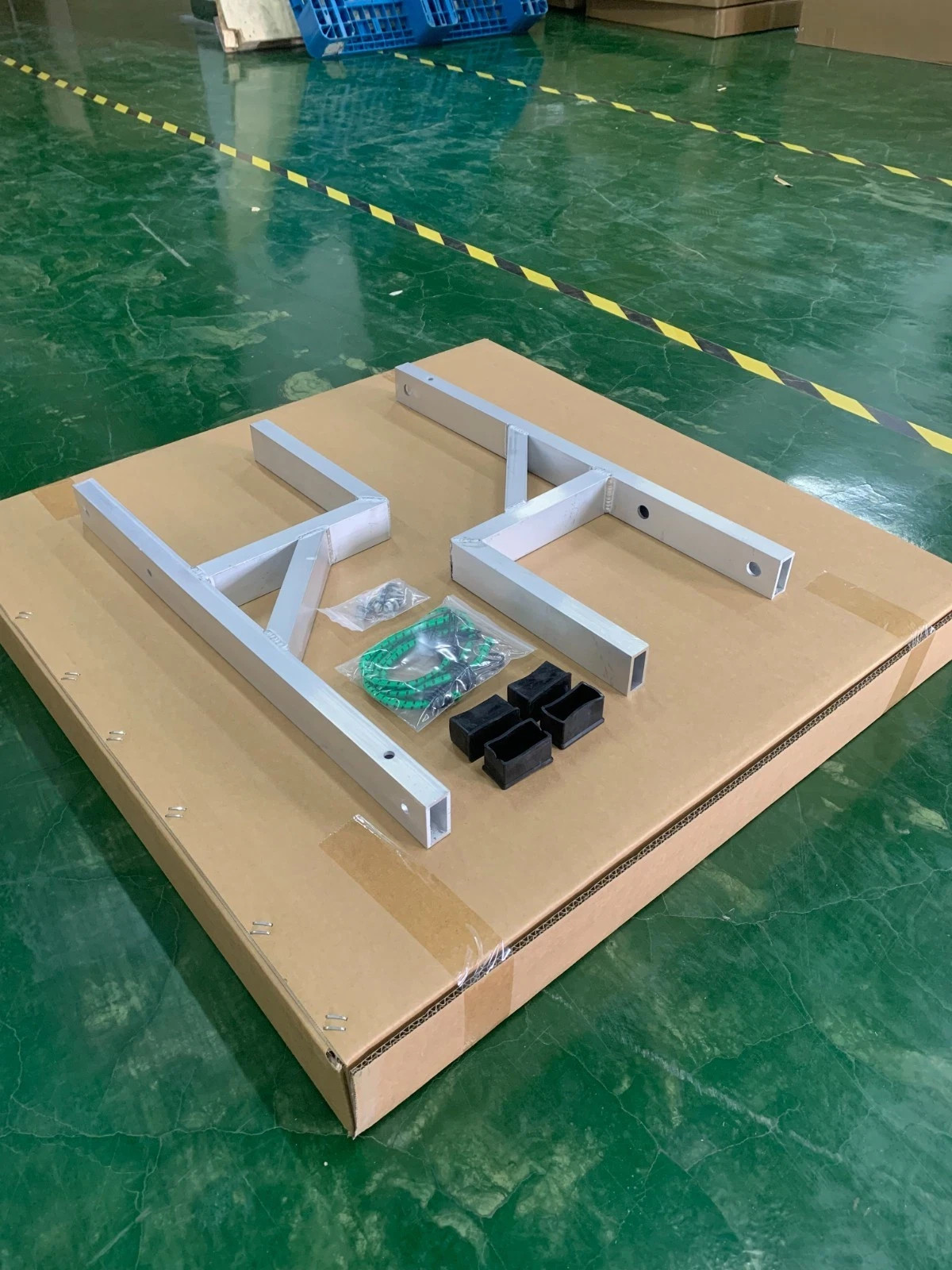 U.S Warehouse Fits Ladder Rack for Trailer,Side Mount Heavy Steel Ladder Rack
