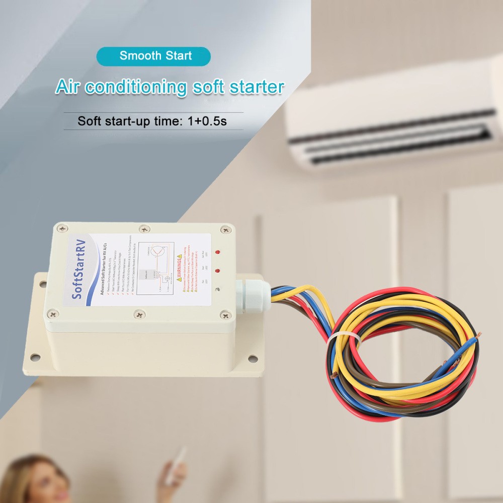 Soft Start Kit for Home Air Conditioner, 240V AC 20A AC Soft Start Kit