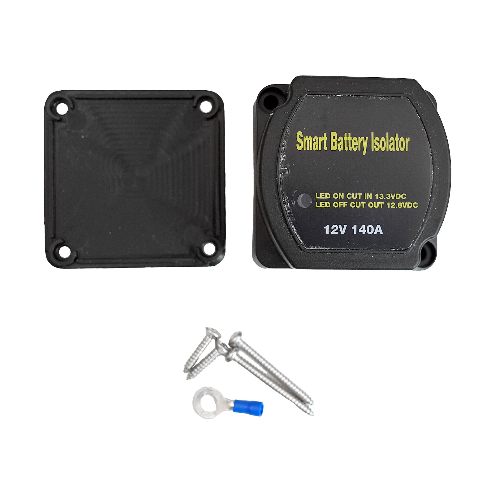 Dual Battery Isolator Voltage Sensitive Relay 12V 140Amp For RVs Vehicles Cars