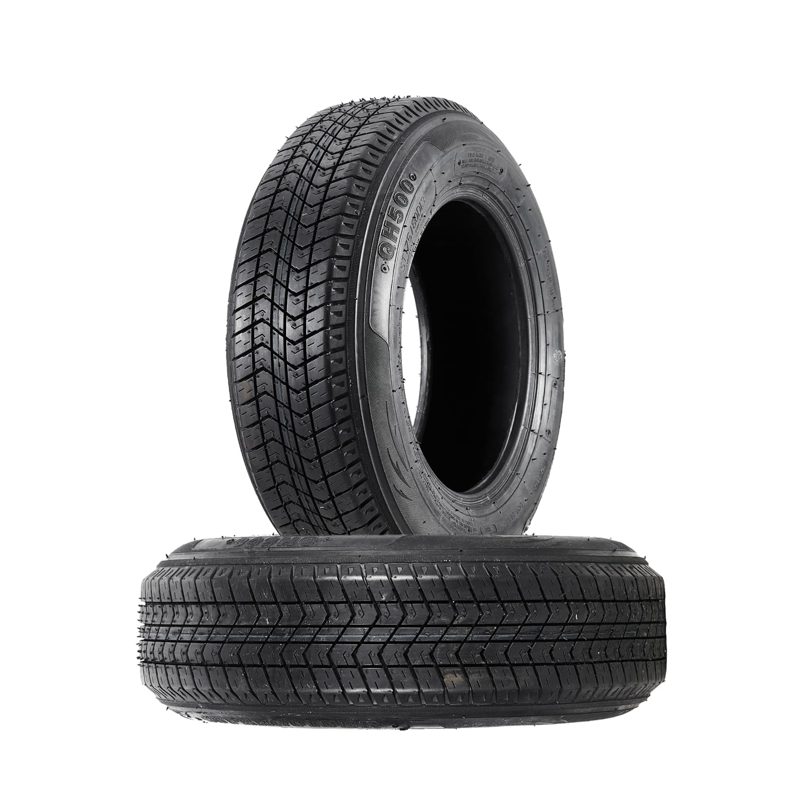 2-Pack ST175/80D13 Trailer Tires Deep Tread Bias Ply Load Range C 1360lbs US