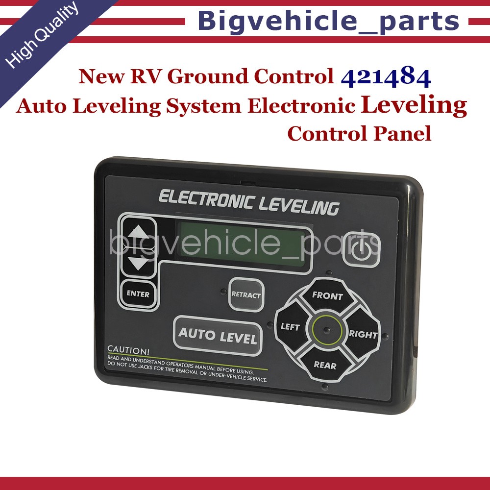 New RV Ground Control Auto Leveling System Electronic Leveling Control Panel