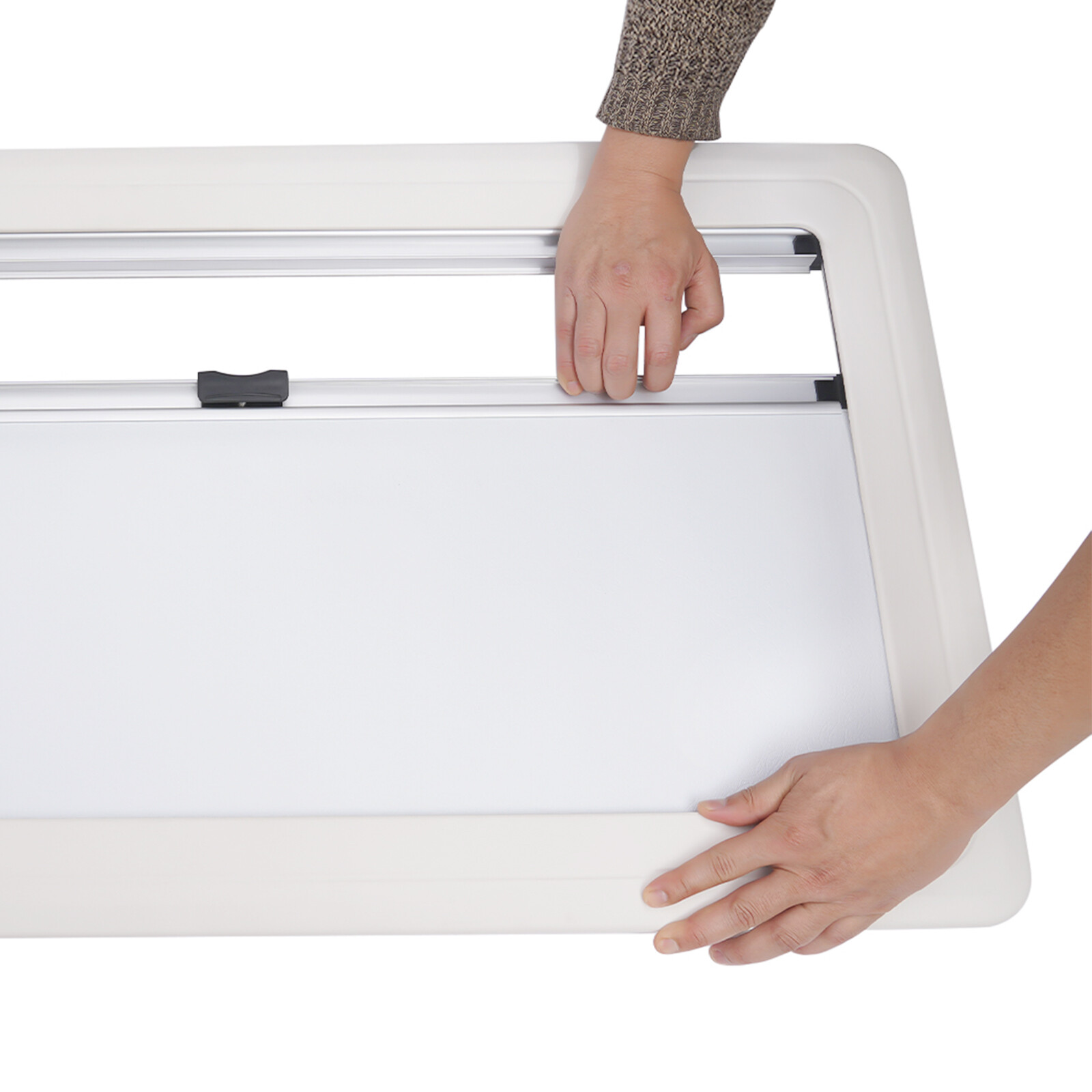 RV Caravan Extrapolated Ventilation Camper Hinged Push Window Hatch 900x500mm