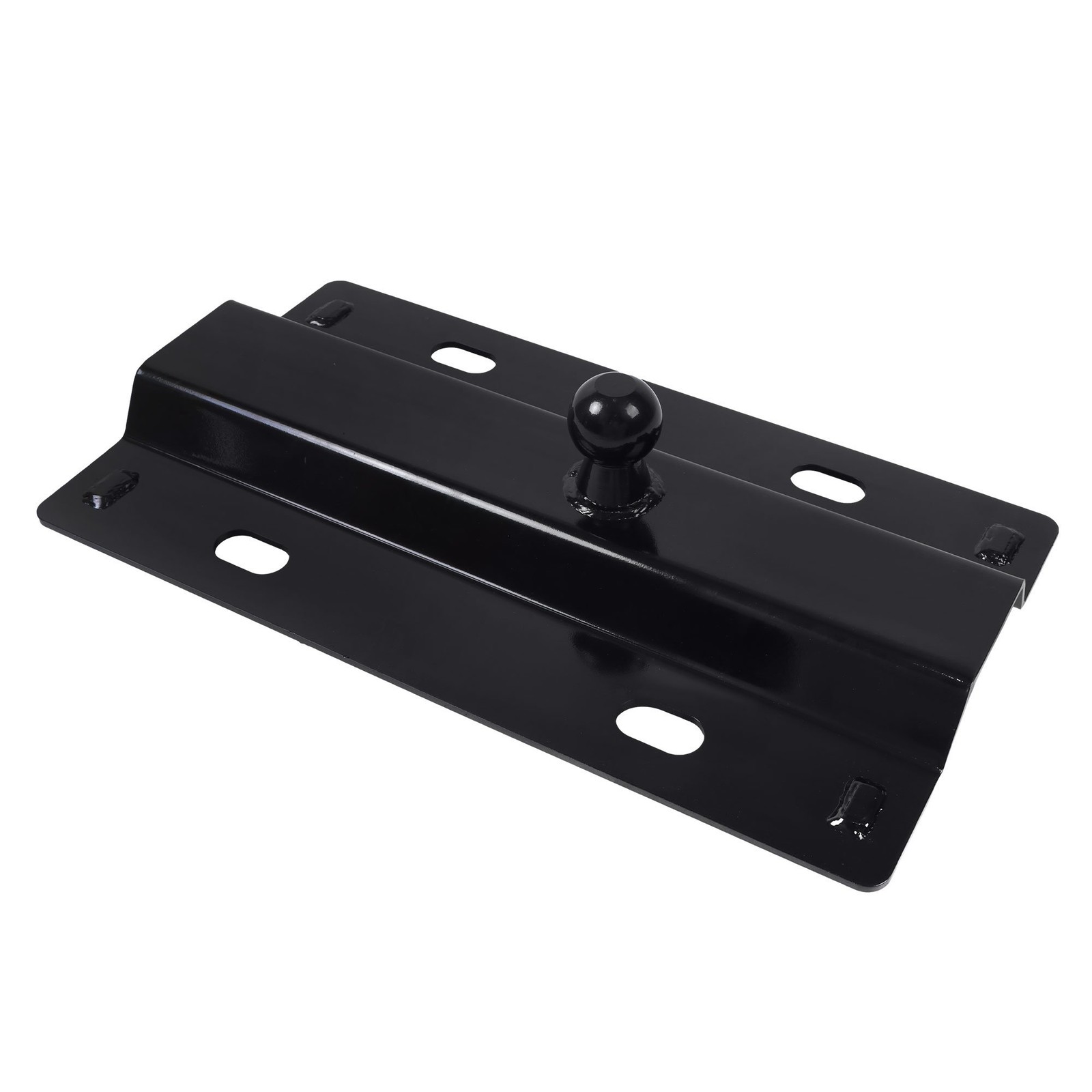 New 30,000lb Gooseneck Ball Plate All Standard 5th Wheel Rails Adapter Hitch