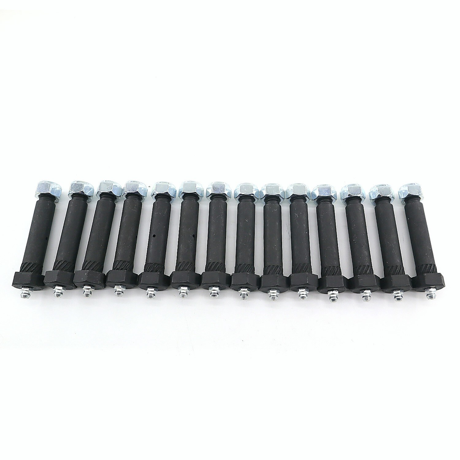RJSPHH Trailer Axle Spring Shackle Greaseable Spring Bolt 9/16 x 3 （14pcs）
