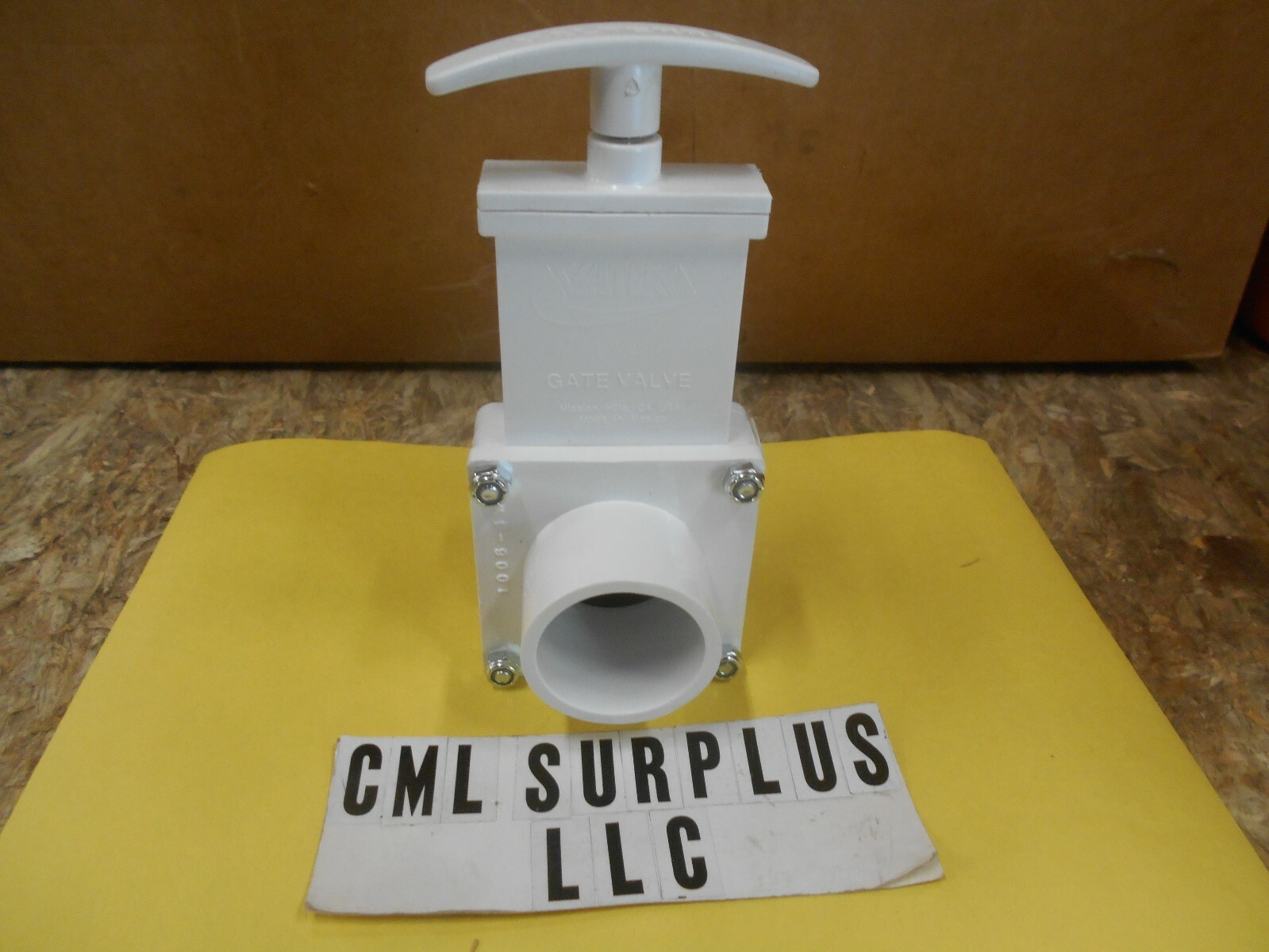 *VALTERRA T1001APW FRESH WATER GATE VALVE 1-1/2″ SPIGOT WHITE FREE SHIPPING