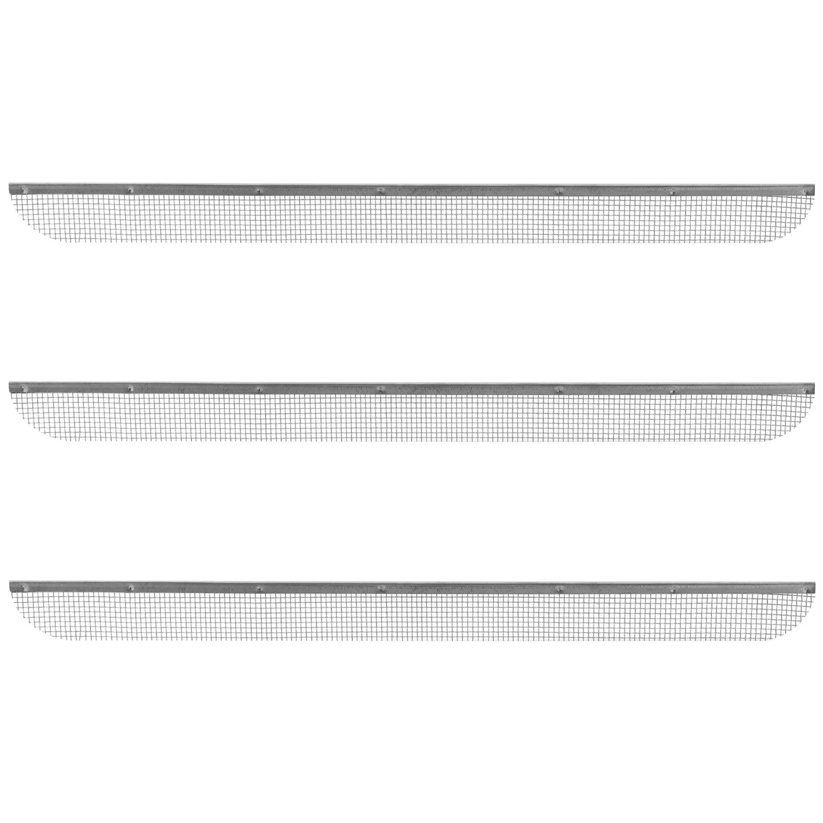 RV Refrigerator Vent Screen Insect Cover – 3 Pack 1.5″ x 20″ with Tools