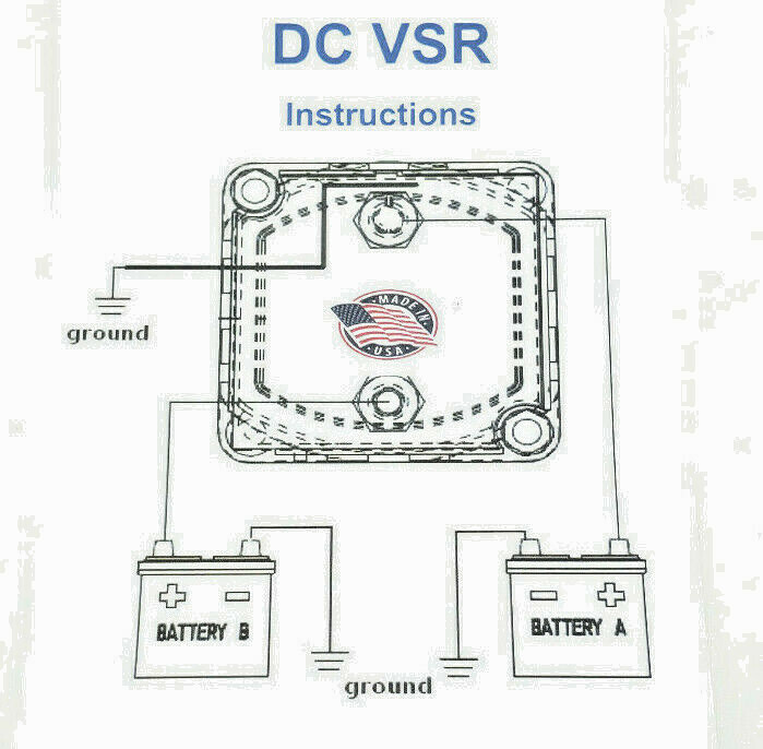 DC VSR Dual Battery Isolator – For RV Applications ((LIMITED QUANTITY LISTING))