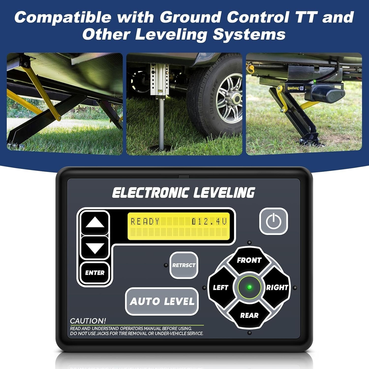 Auto Leveling System Touchpad Control-Panel 421484 For Lippert Travel Trailer