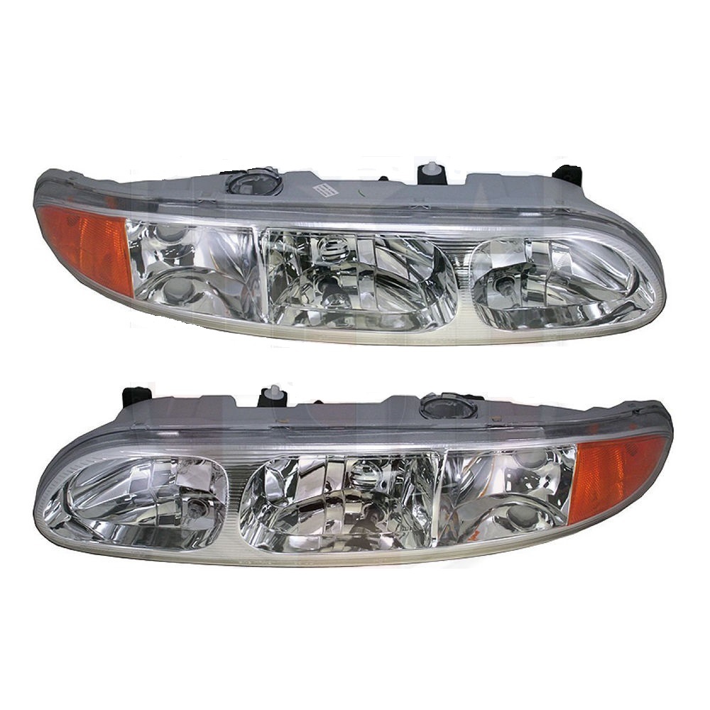 TIFFIN ALLEGRO BAY 2004 2005 2006 PAIR LEFT RIGHT HEADLIGHTS HEAD FRONT LAMPS RV
