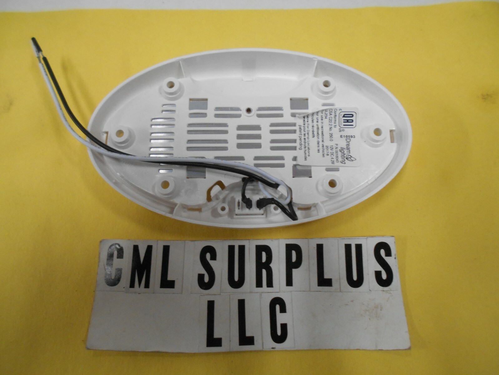 *1 RV DREAM LIGHT LED 12V CEILING CAMPER RV ON OFF SWITCH FREE SHIPPING
