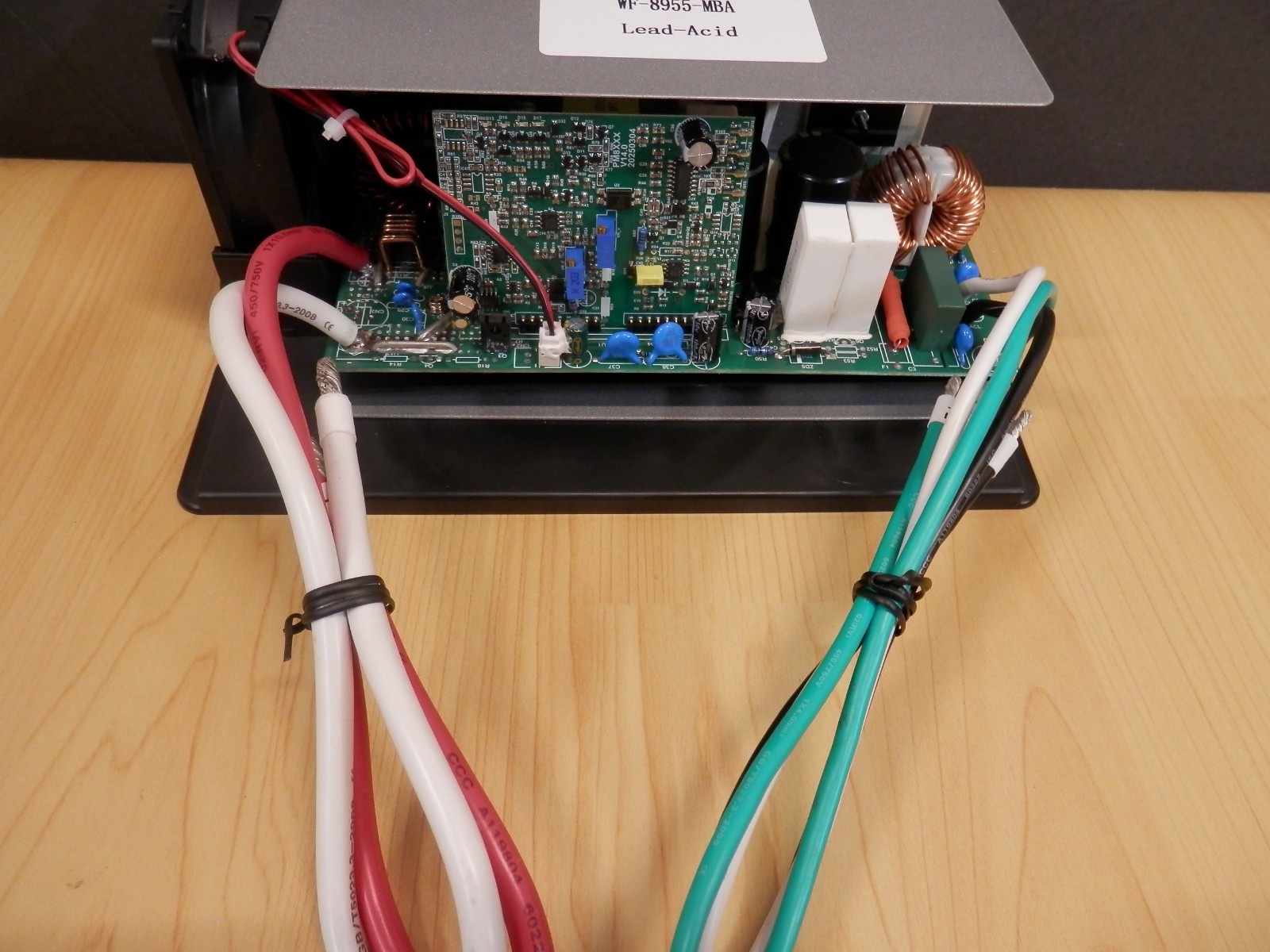 WF-8955-MBA 55 Amp Power Converter for RV, 3-Stage Charger WF-8955PEC