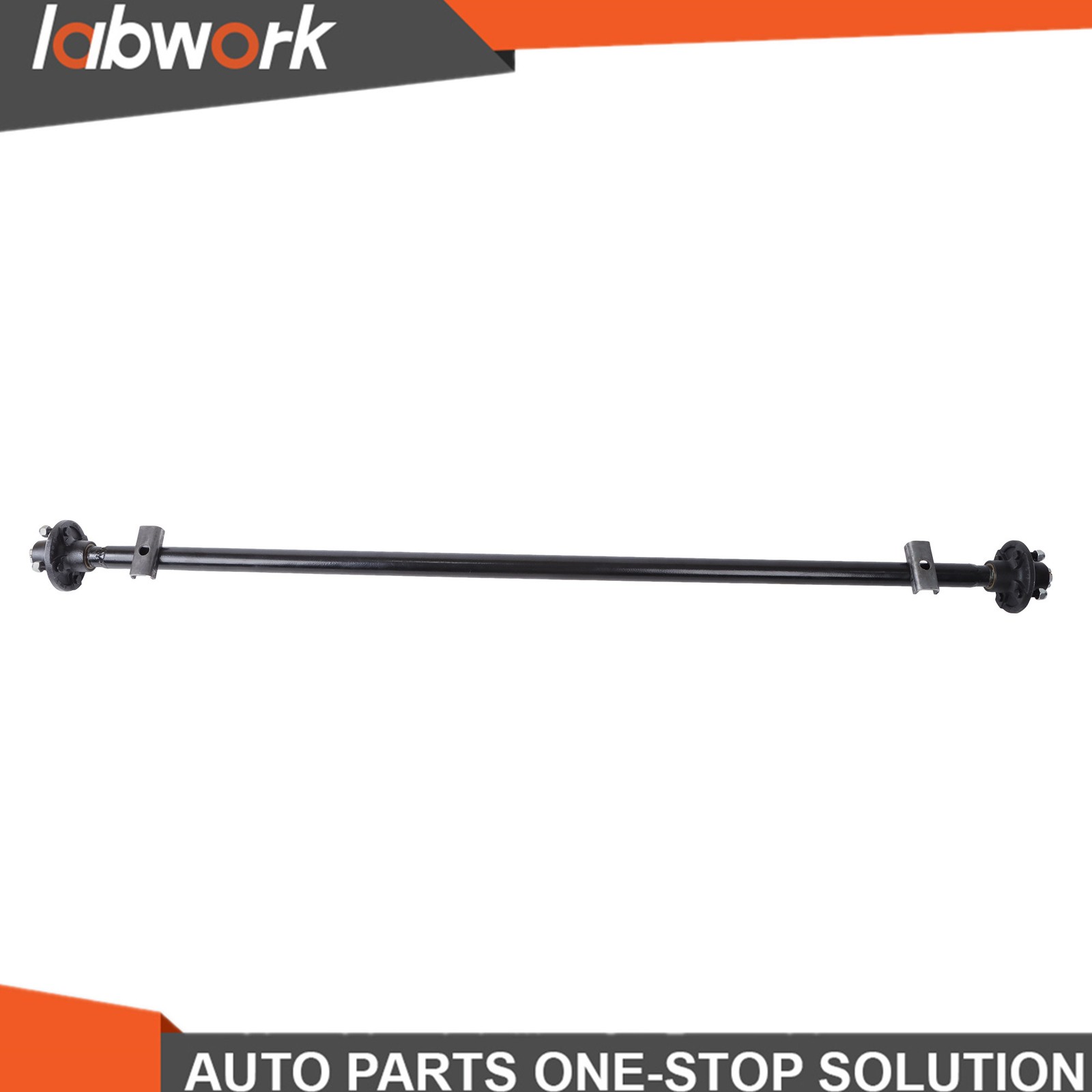 Labwork 2000lbs Trailer Axle 4 lug-4″ 72″ Hub Face for all light trailers