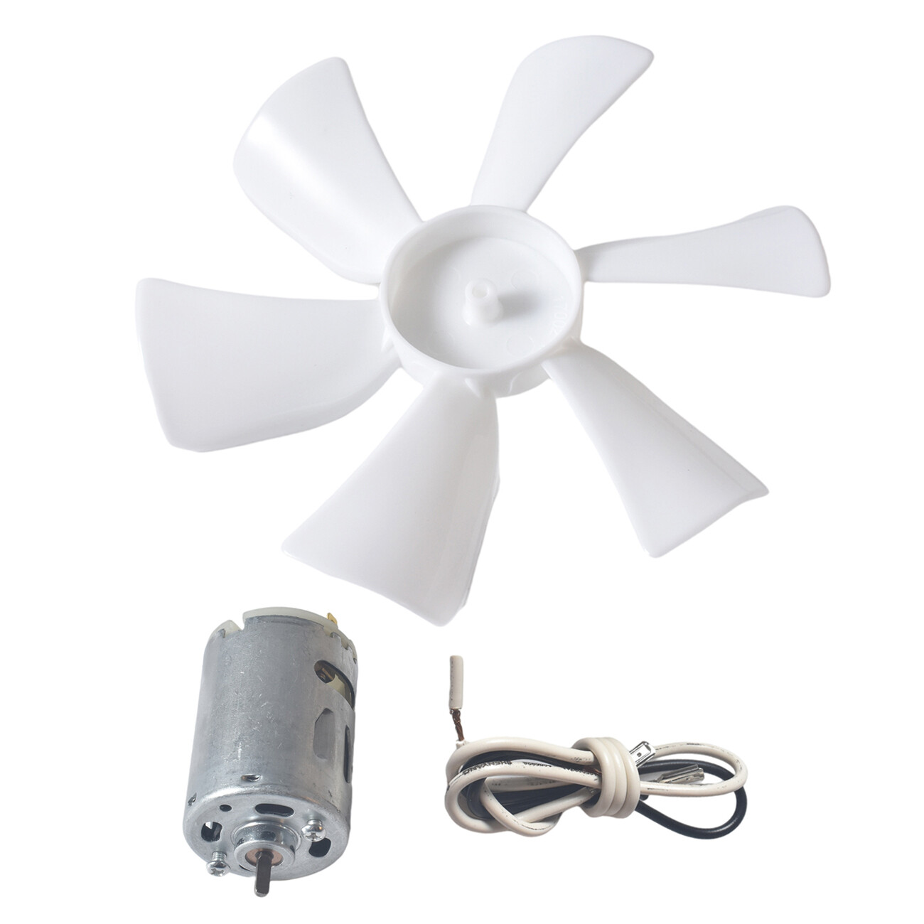 6 Inch 12V RV Vent Fan Motor with D-Shaft – Replacement Exhaust Fan for RVs, Cam