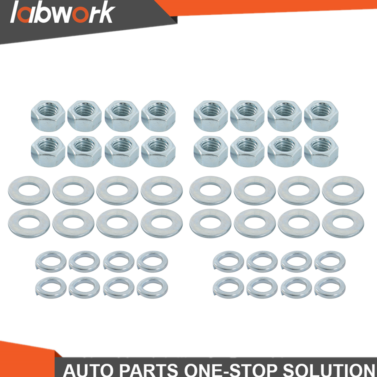 Labwork Trailer U Bolt Kit 2-3/8″ Round Axle 5-1/2″ Long For 3500lb Trailer Axle