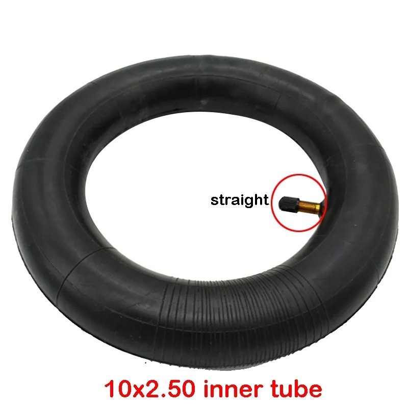 10×2.5/2.75 Inner Tube Tire 45° 10 Inch Electric Scooter Thicken Inner Tire 1/2x