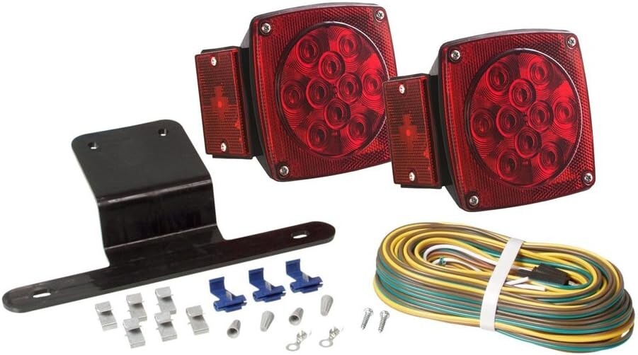 Optronics TLL9RK LED Sealed Trailer Light Kit – Red – One Size