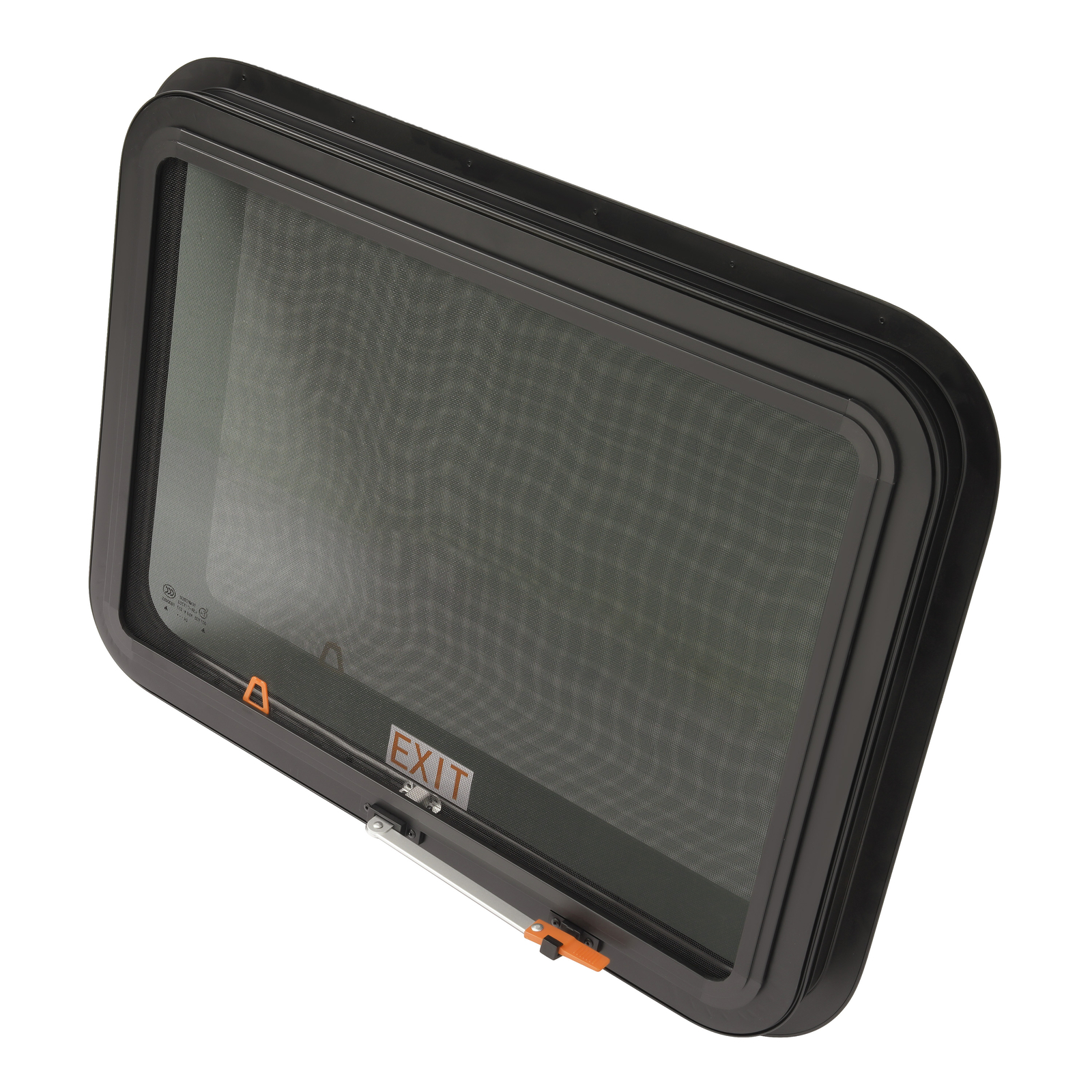 Exit RV Window 30″ x 22″ w/ Removable Screen Trim Ring Dark For Camper Trailer