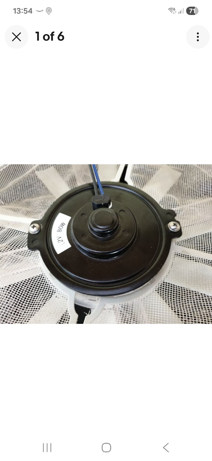 Omnivent Caravan motorhome Roof vent Fan Motor repair upgrade