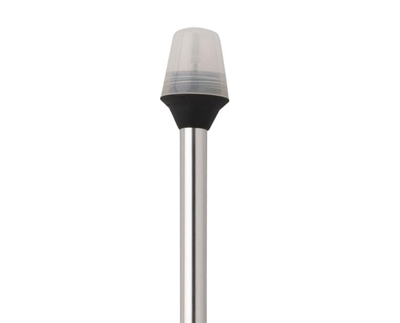 Attwood All-Round Frosted Globe Boat Light – 2-Mile 360 Illumination, 9W Wedge-B