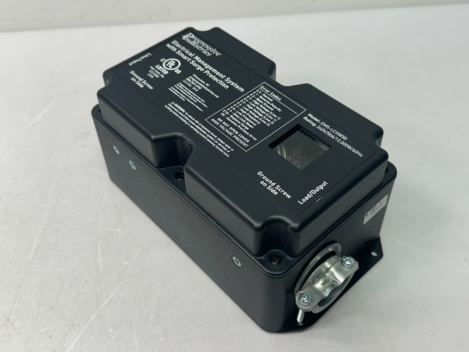 Progressive Industries Hardwired Electrical RV Surge Protector EMSLCHW50