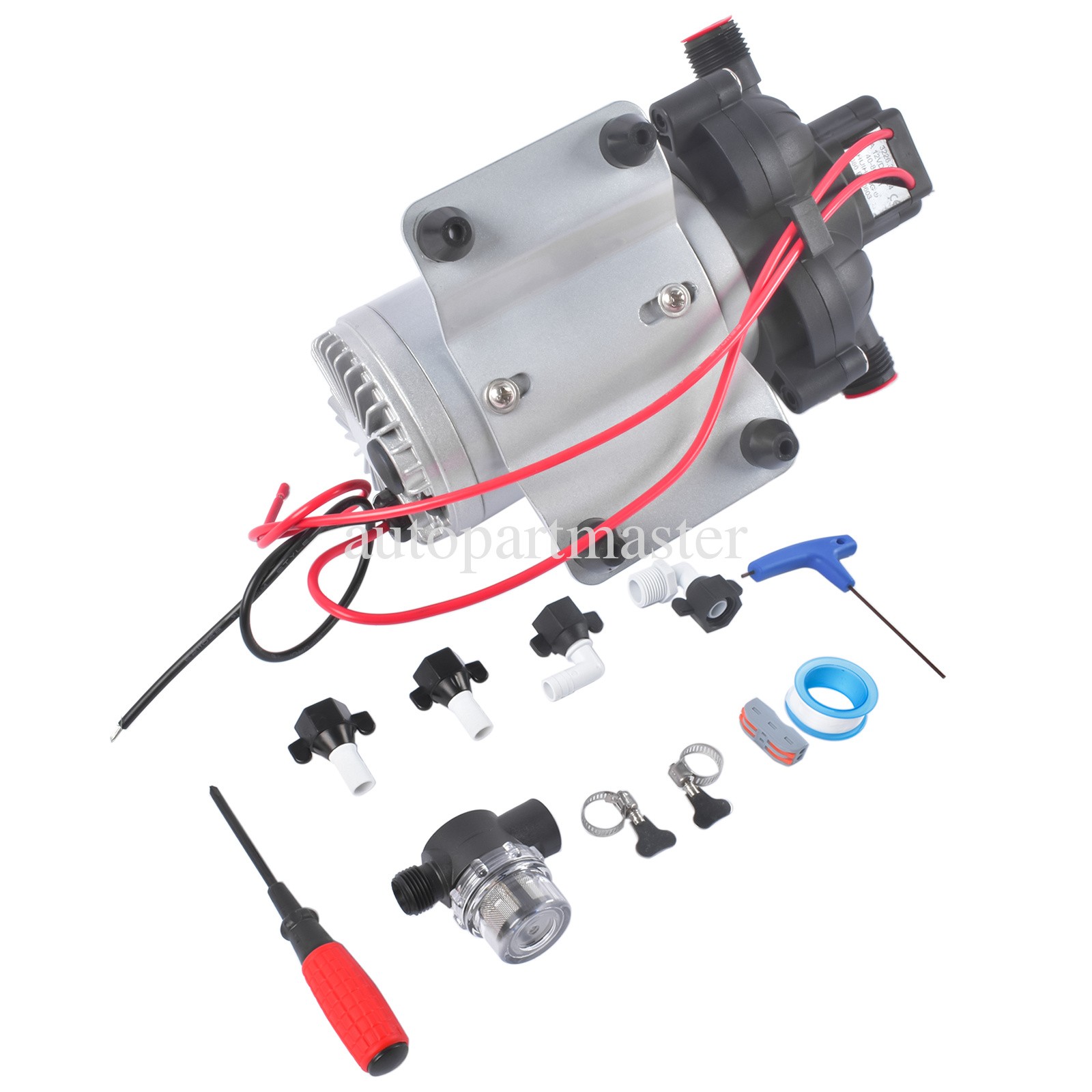 2088-403-144 / 2088-554-144 Diaphragm Pump,12 V 3.5 GPM 45 PSI RV Water Pump
