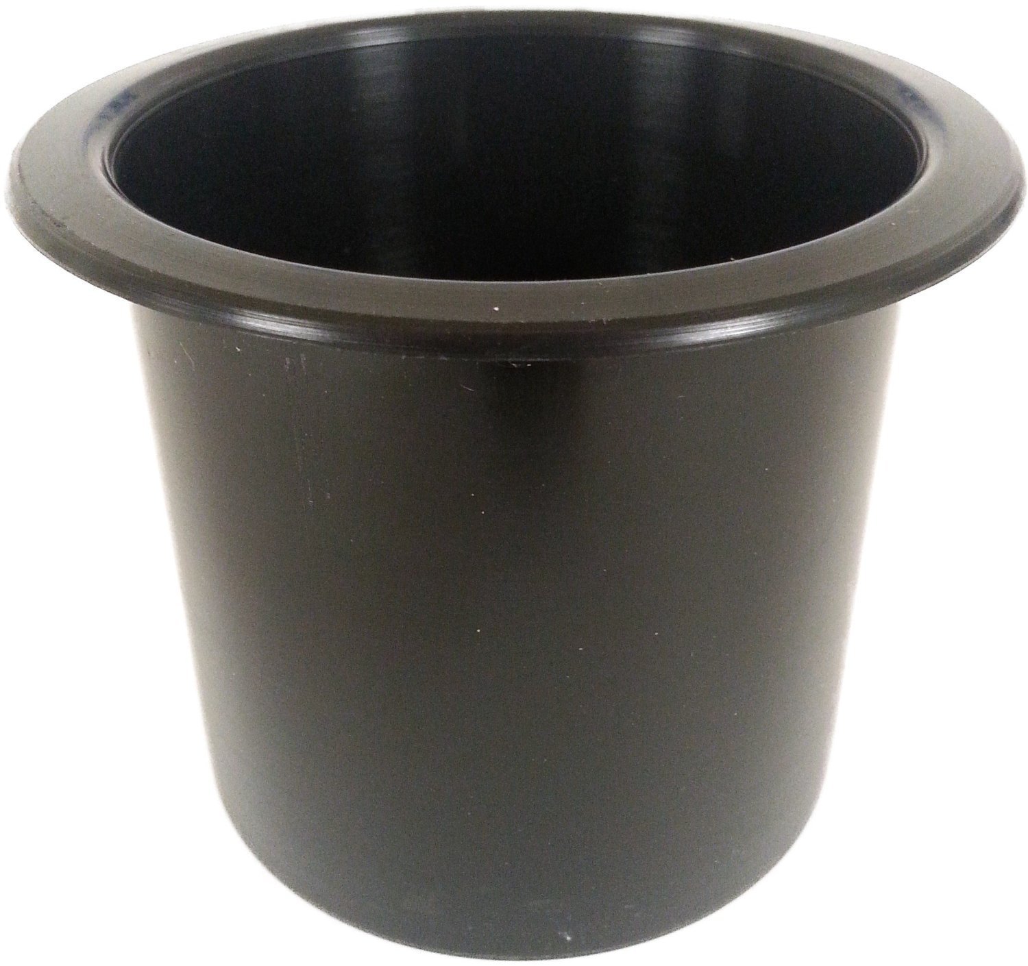 Single Plastic black 3 inch cup drink can holder boat RV patio