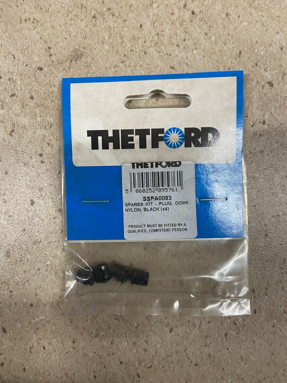 CARAVAN / MOTORHOME THETFORD SPARES KIT -PLUG – DOME X4 SSPA0083