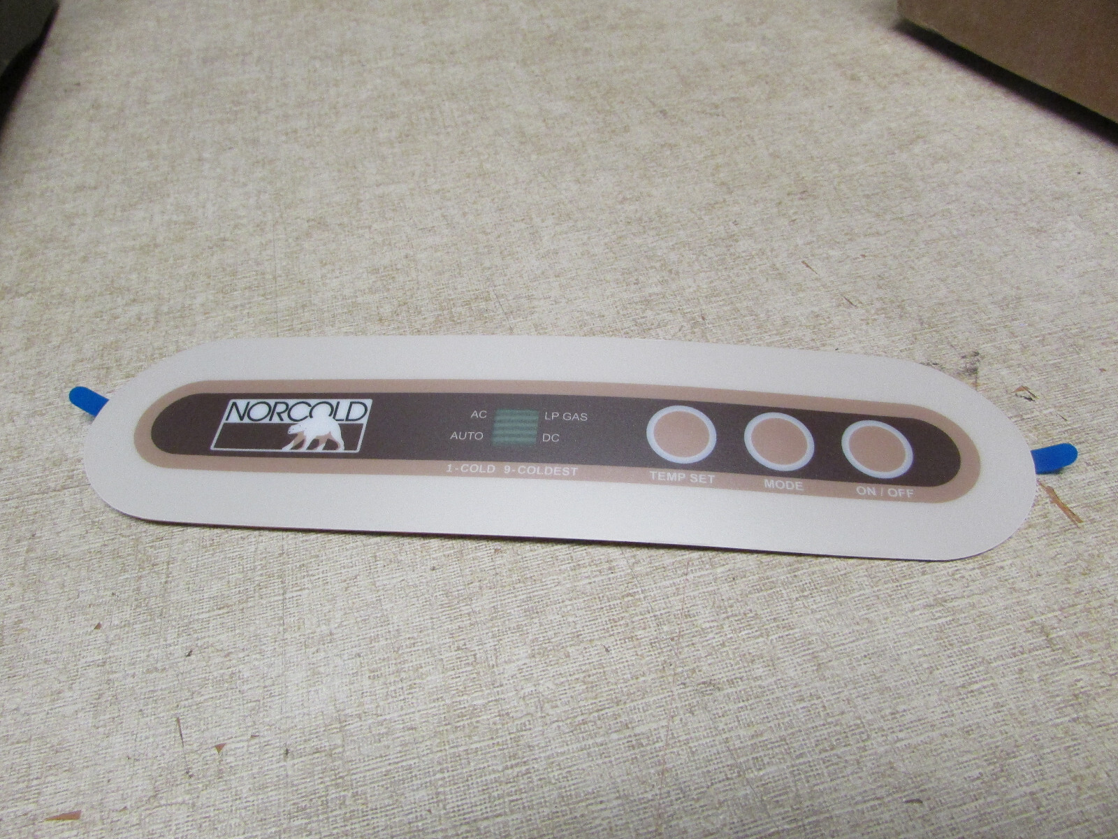 Norcold 630622 Refrigerator Front Button Control Panel