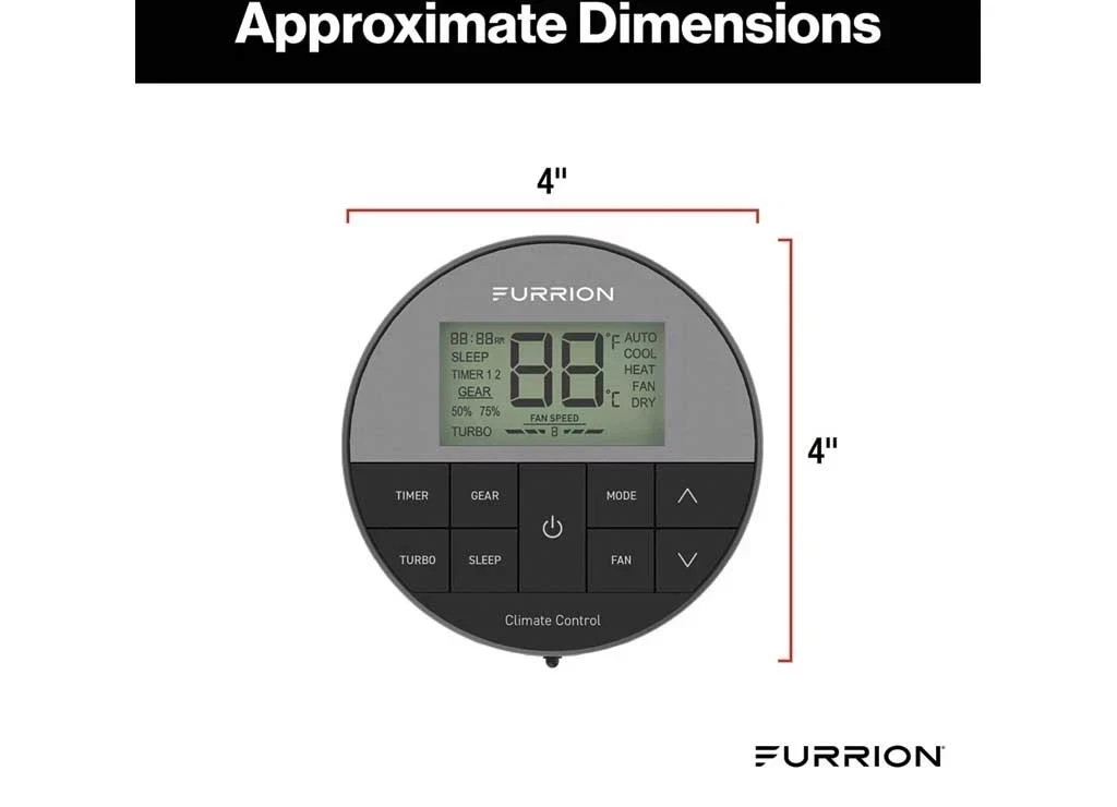 Furrion Chill® Cube Single-Zone Wall Thermostat ( 2024047199 )