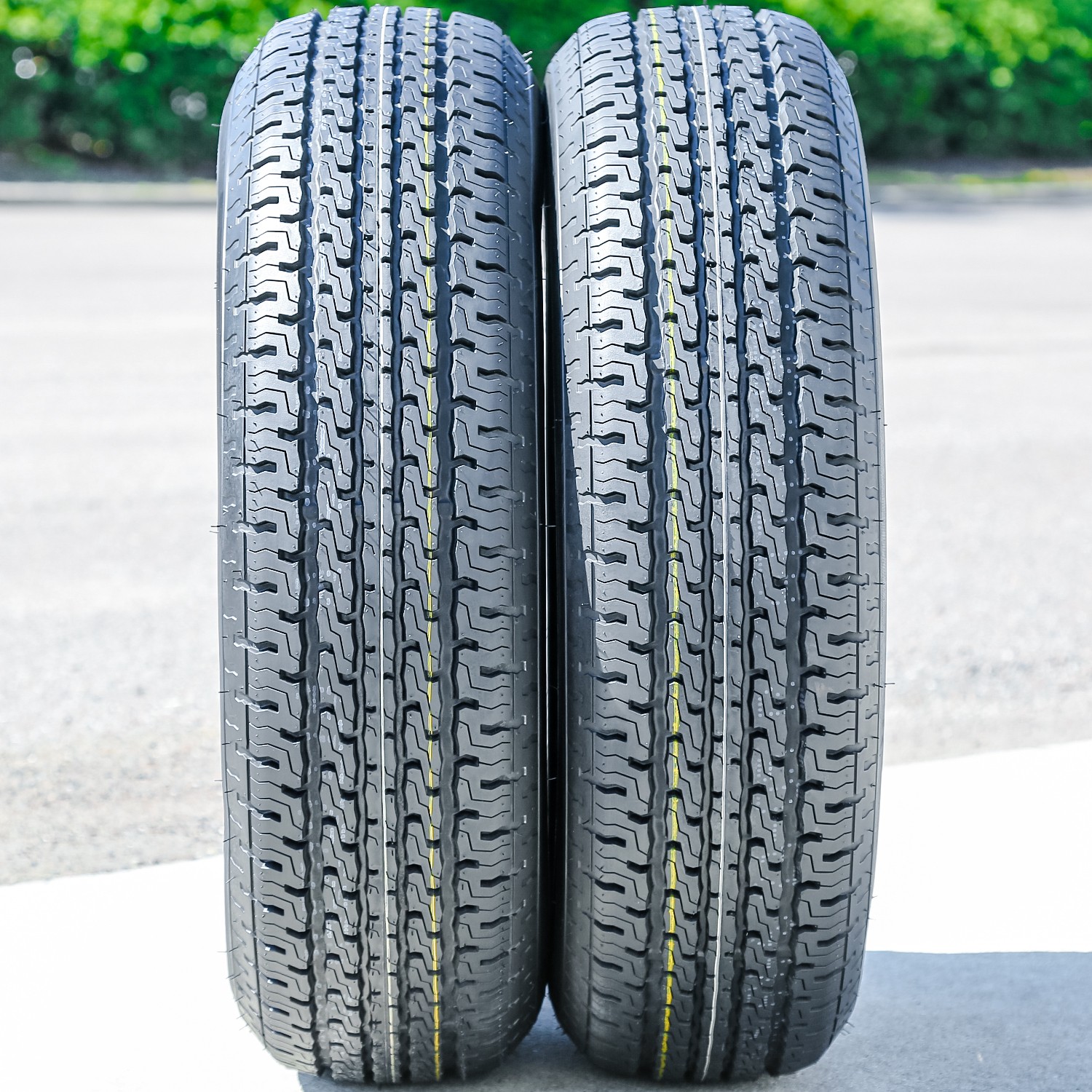 4 Tires ST 235/80R16 129/125M G 14 Ply Atturo ST300 All Steel Trailer