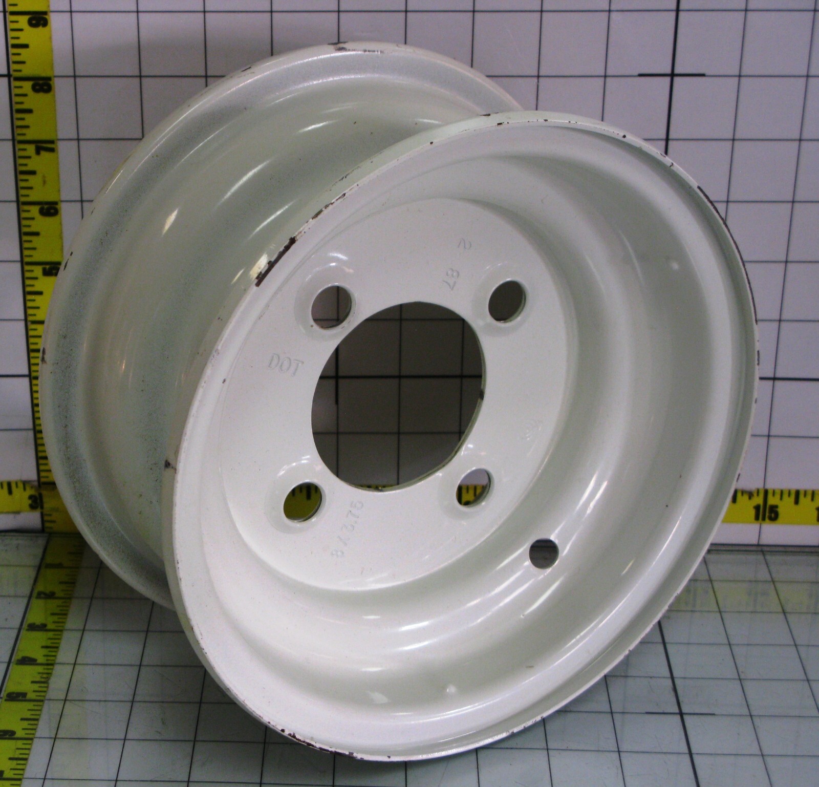 8×3.75 8″ DOT Steel 4 lug Trailer Wheel Rim for 4.80-8/5.70-8 tire Vol. Discount