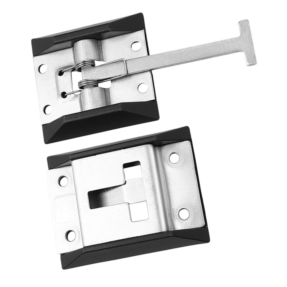 2 Sets Rv Trailer Door Holder Cargo Hasp Keeper Camper Open Latch