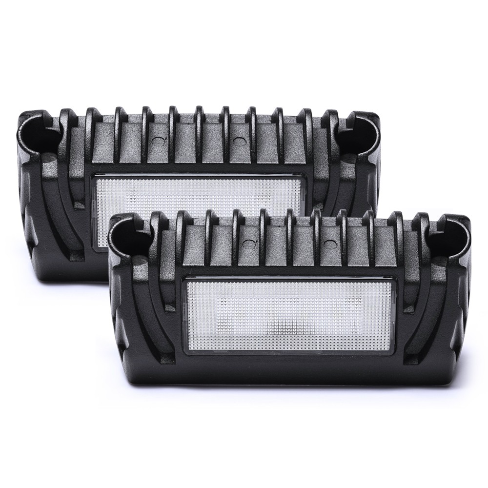 2X RV Lights Exterior,12V RV Porch Light Aluminum Low Current Led Scene Lighting