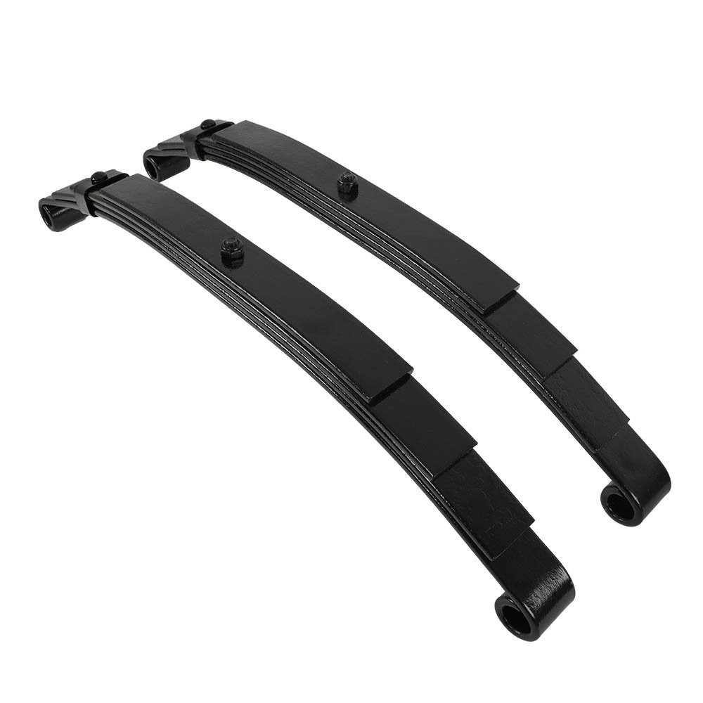 For Trailer Leaf Spring 4 Leaf Double Eye 2500 lbs Cap,5000 lbs Axle-2PCS