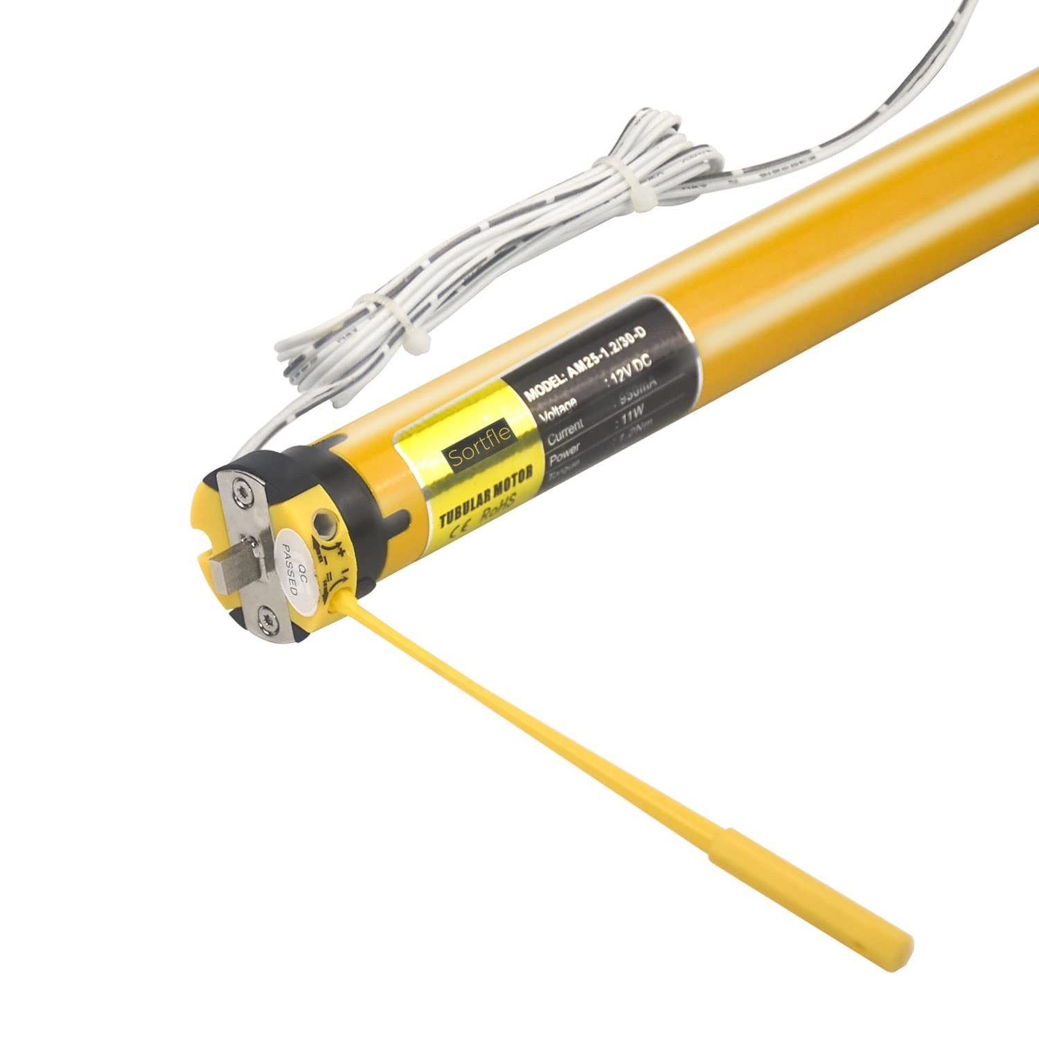 12V DC Hardwired RV Shade Motor – Adjustable Replacement for Easy Installation