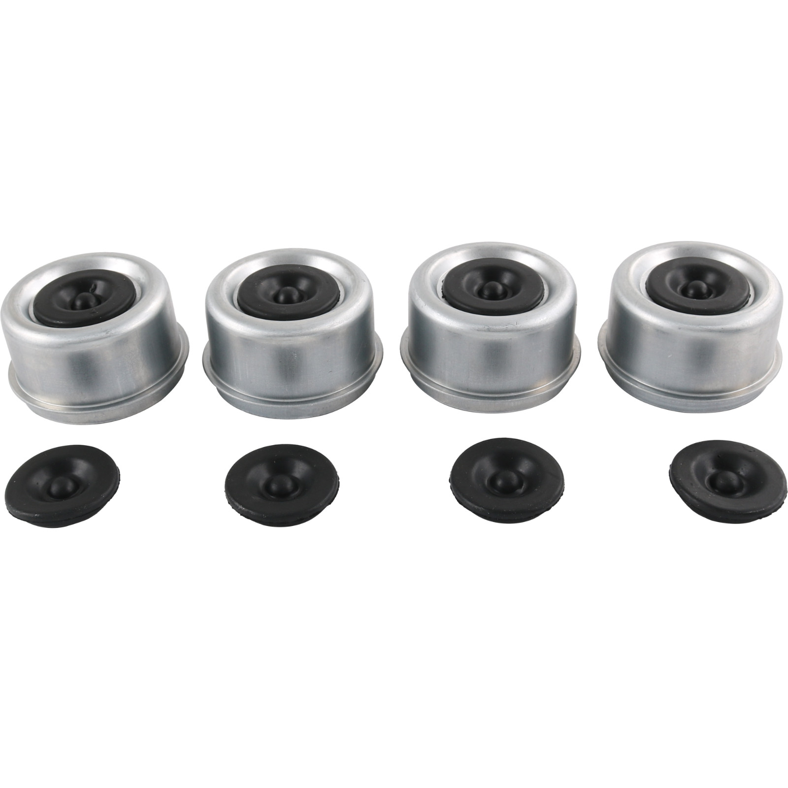 4 Set Dexter EZ Lube Rubber Plug Dust Cap Grease Cover Trailer Axle Hub 2.44″