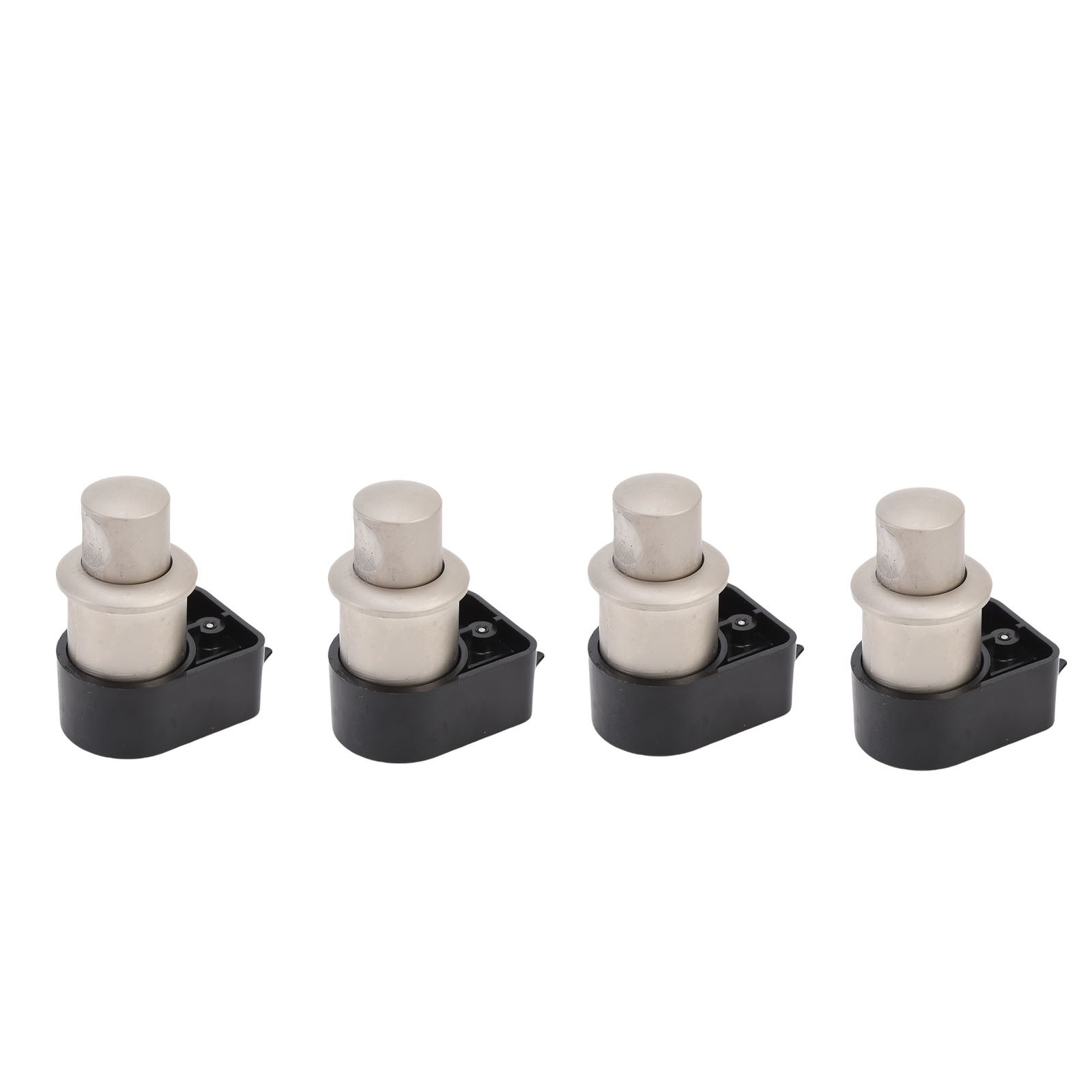 Push Button Cabinet Lock Metal Push To Open Locks For 0.71-0.94in Door Thic BKHW