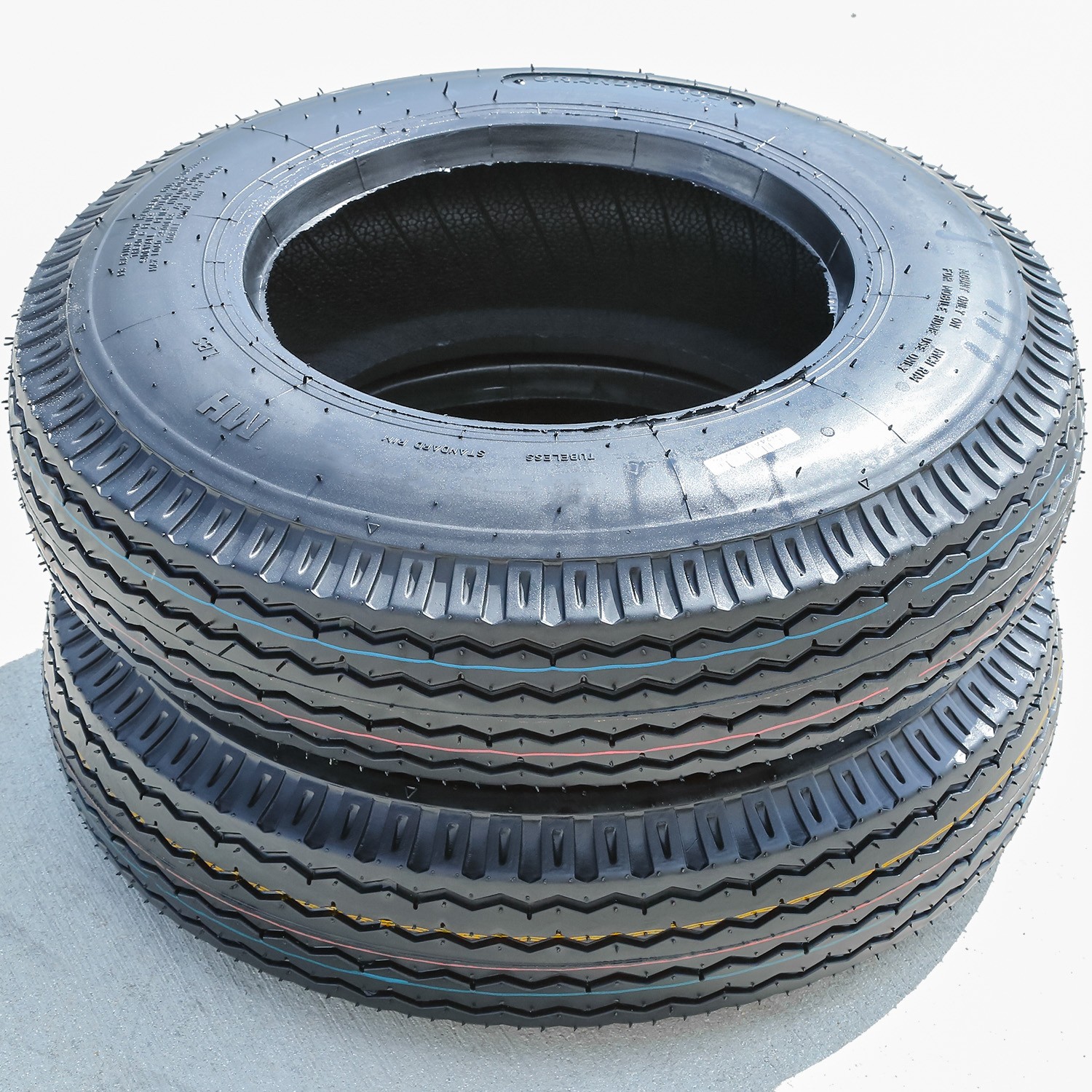 6 Tires ST 8-14.5 Grandforce GF704 Mobile Home Trailer Load G 14 Ply