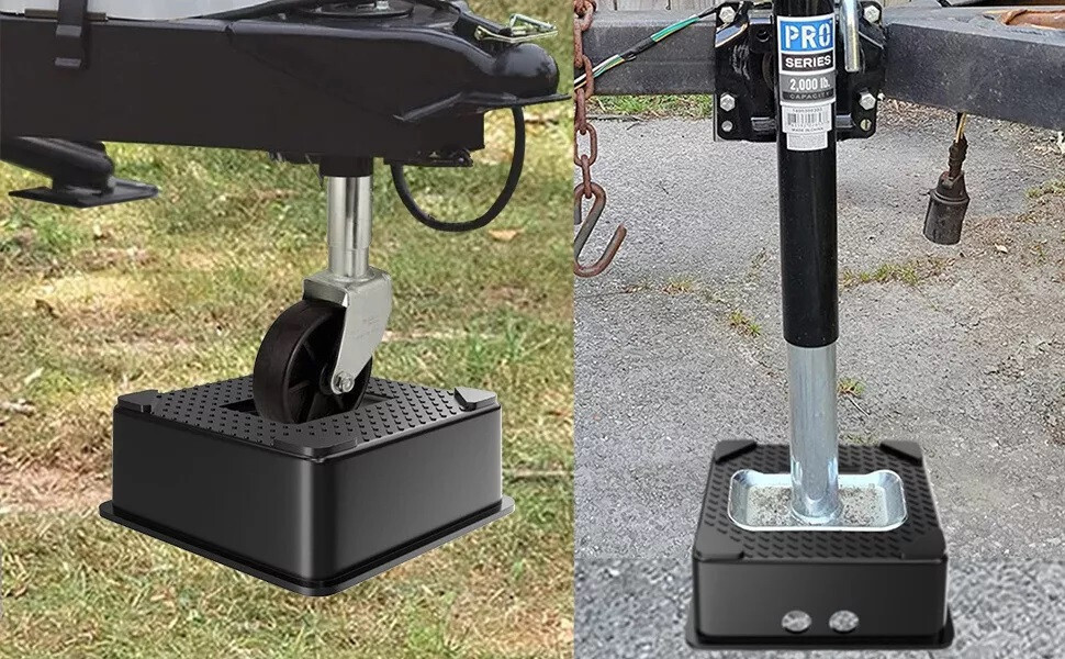 Travel Trailer Jack Blocks Camper RV 5th Wheels Stabilizer Stands Leveling Pads